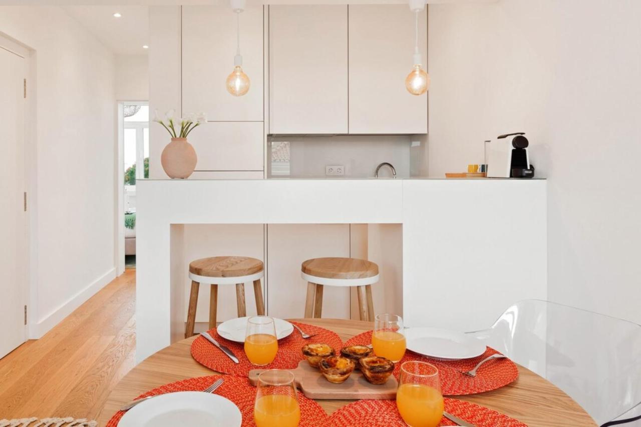 Modern Portuguese 1 Bedroom Apartment In Belem Lisboa Exteriör bild